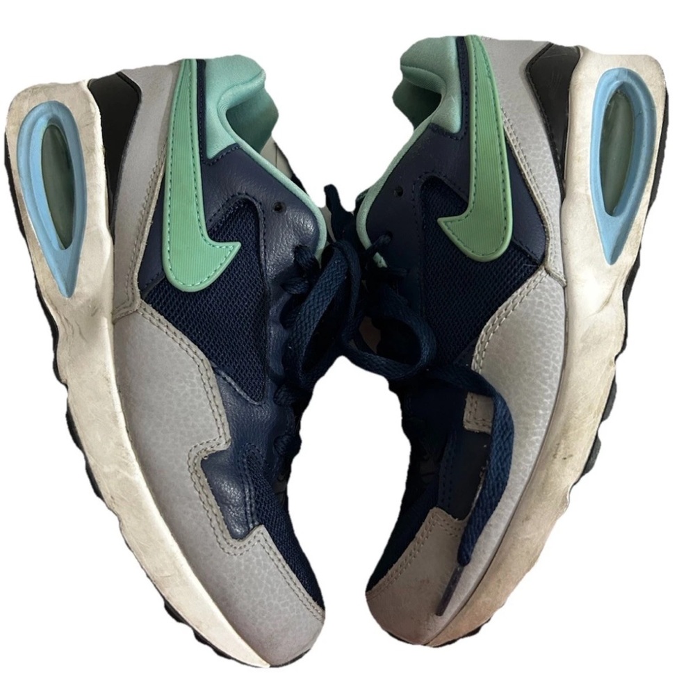 Air Max ST Blue Grey White Trainer 705003-400 Women’s Sneakers Size 7